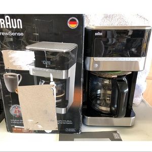 Braun brew sense coffee maker